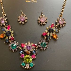 Cubic zirconia jewelry set